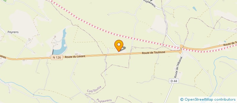 localisation de l'entreprise PARENTY E ET CIE  LACROISILLE