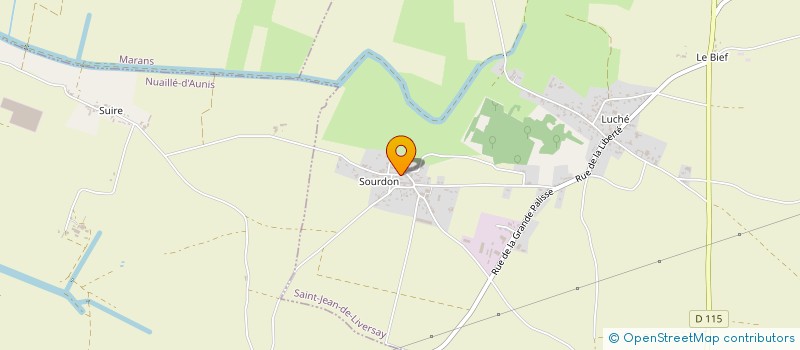 localisation de l'entreprise PARENVIE  SAINT-JEAN-DE-LIVERSAY