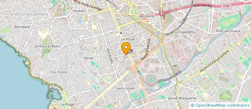 localisation de l'entreprise PAREO  MARSEILLE