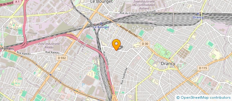 localisation de l'entreprise PARETAP à DRANCY