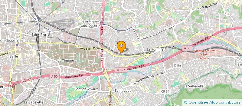 localisation de l'entreprise PARETTE PRIMEURS à MARSEILLE 11