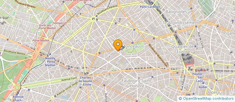 localisation de l'entreprise PAREX AUDIT S.A.S  PARIS