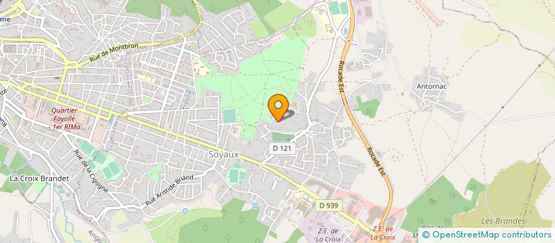 localisation de l'entreprise PARF'UN SOYA  SOYAUX