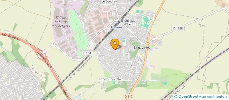 localisation de l'entreprise PARFAIT NETTOYAGE CLEANING  LOUVRES