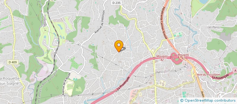 localisation de l'entreprise PARFAITE-INTEGRATION à MOUGINS