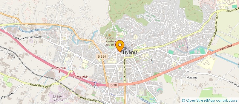 localisation de l'entreprise PARFE à HYERES