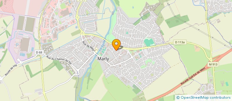 localisation de l'entreprise PARFIMMOCAR à MARLY