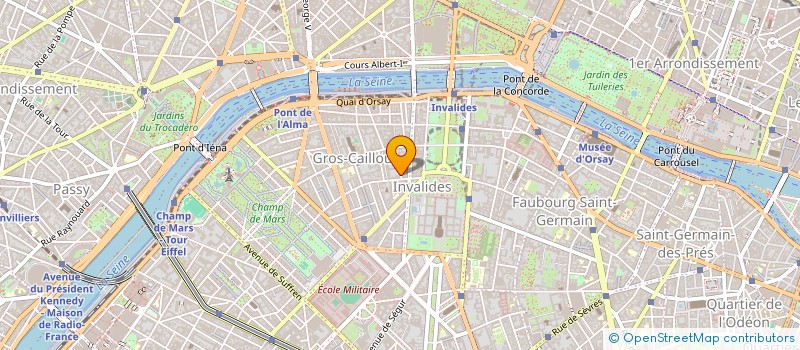 localisation de l'entreprise PARFIMO  PARIS