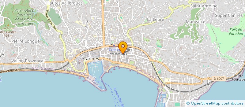 localisation de l'entreprise PARFUM CONCEPT à CANNES