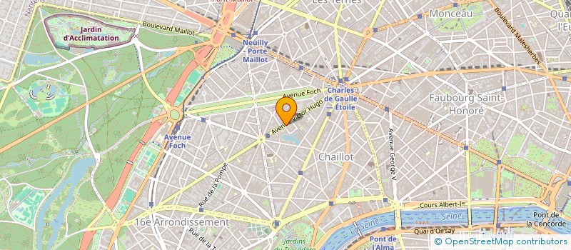 localisation de l'entreprise PARFUM CONSEIL ET INDUSTRIE SA à PARIS
