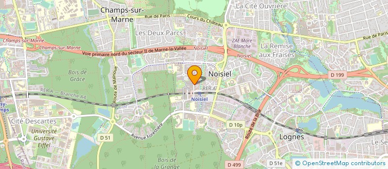localisation de l'entreprise PARFUM D ASIE à NOISIEL
