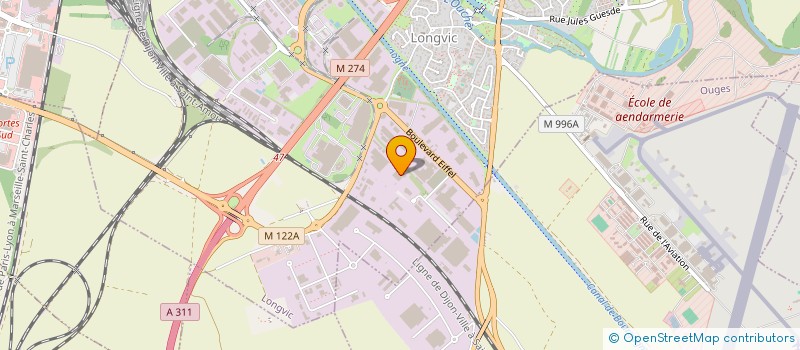 localisation de l'entreprise PARFUM DE LUNE à LONGVIC