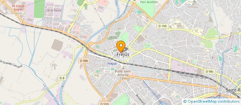 localisation de l'entreprise PARFUM DE PROVENCE à FREJUS