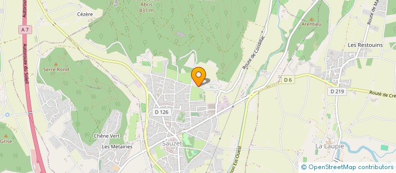 localisation de l'entreprise PARFUM DE VANYLLE  SAUZET