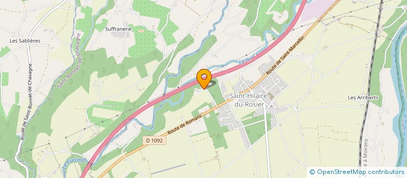 localisation de l'entreprise PARFUM ET DECOUVERTE  SAINT-HILAIRE-DU-ROSIER