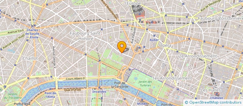 localisation de l'entreprise PARFUM PAYSAGE à PARIS