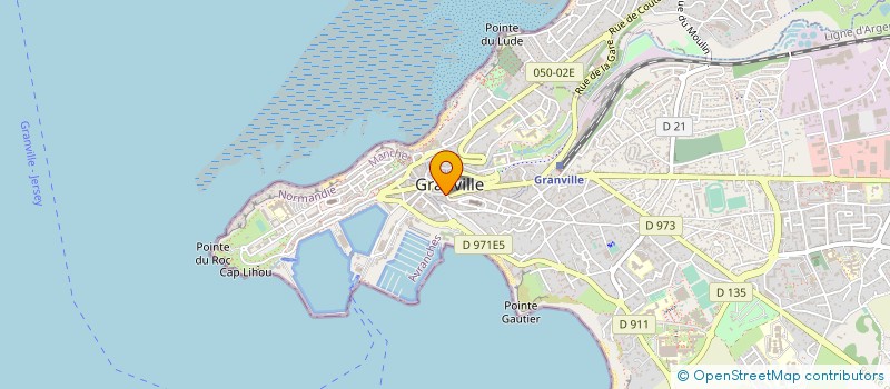 localisation de l'entreprise PARFUM POIVRE  GRANVILLE