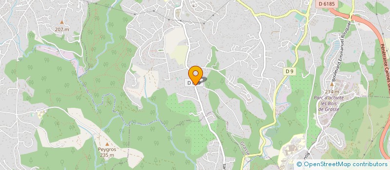 localisation de l'entreprise PARFUM & PROJET à GRASSE