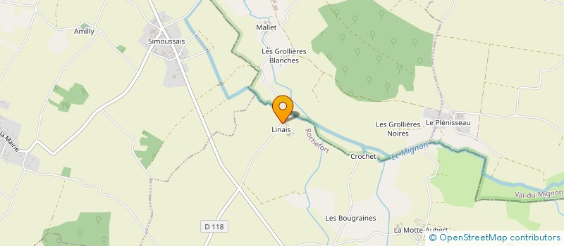 localisation de l'entreprise PARFUMATIC  SAINT-SATURNIN-DU-BOIS