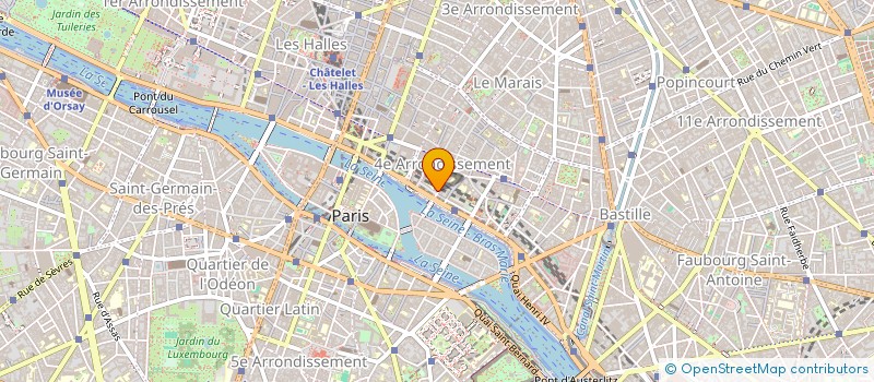 localisation de l'entreprise PARFUMERIE A LA CARTE SAS  PARIS