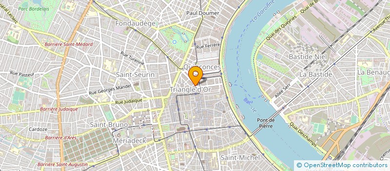 localisation de l'entreprise PARFUMERIE DE L OPERA à BORDEAUX