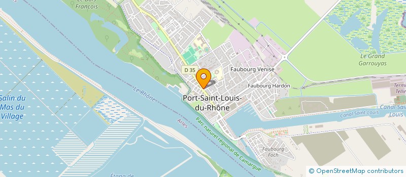localisation de l'entreprise PARFUMERIE INSTITUT MYBEAUTY à PORT-SAINT-LOUIS-DU-RHONE
