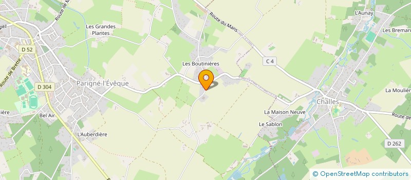 localisation de l'entreprise PARFUMERIE LONGPRE à PARIGNE-L'EVEQUE