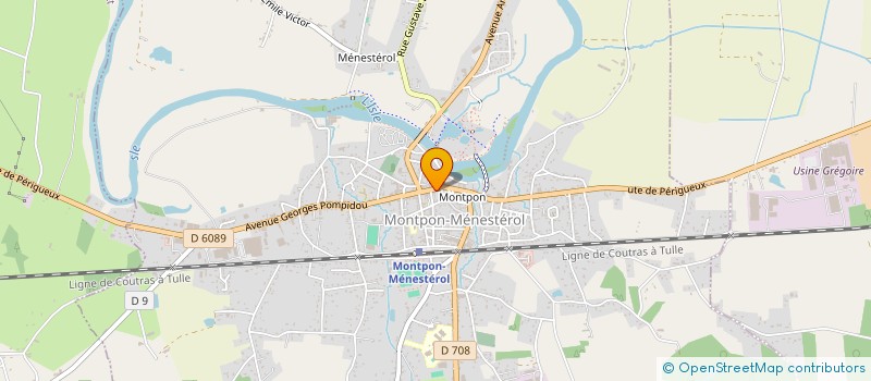 localisation de l'entreprise PARFUMERIE MAGUEUR à MONTPON-MENESTEROL