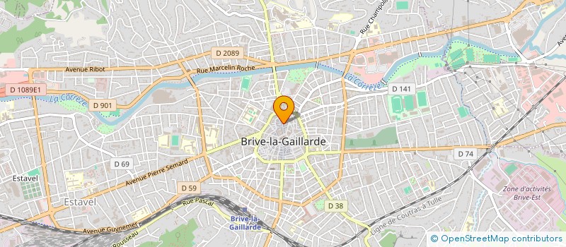 localisation de l'entreprise PARFUMERIE SU-AN à BRIVE-LA-GAILLARDE