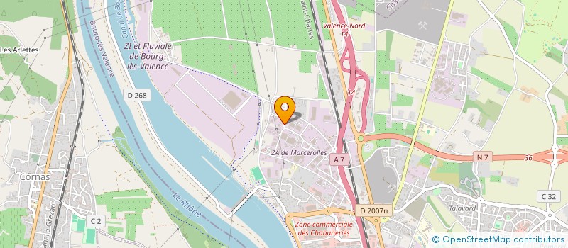 localisation de l'entreprise PARFUMS AND CO  MONTELIMAR