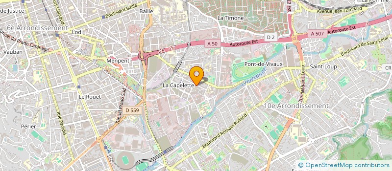localisation de l'entreprise PARFUMS D ASIE à MARSEILLE