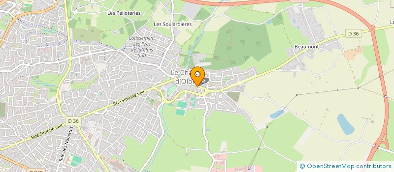 localisation de l'entreprise PARFUMS DE CAFE à LES SABLES D'OLONNE