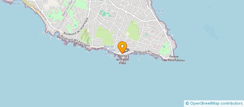 localisation de l'entreprise PARFUMS DE PLAGE à LE POULIGUEN