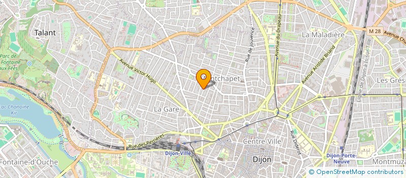 localisation de l'entreprise PARFUMS DE SCENE  LE MAS-D'AGENAIS