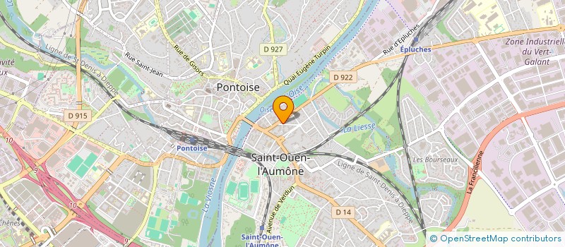 localisation de l'entreprise PARFUMS DES ISLES  SAINT-OUEN-L'AUMONE