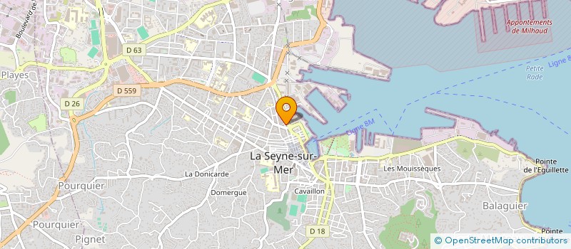 localisation de l'entreprise PARFUMS DU OUD  LA SEYNE SUR MER