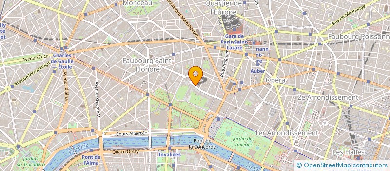 localisation de l'entreprise PARFUMS DUSITA à PARIS