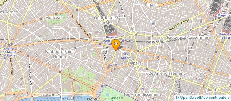 localisation de l'entreprise PARFUMS EUROLUX  PARIS