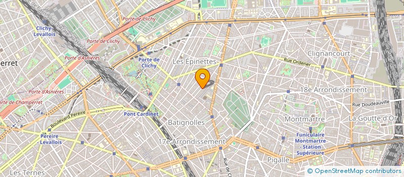 localisation de l'entreprise PARFUMS OPERA à PARIS