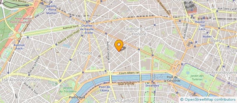 localisation de l'entreprise PARFUMS STERN HEADQUARTERS  PARIS