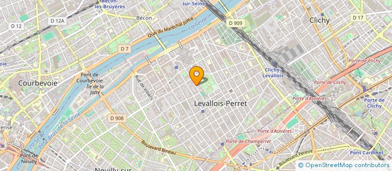 localisation de l'entreprise PARFUMS VIA PARIS à LEVALLOIS-PERRET