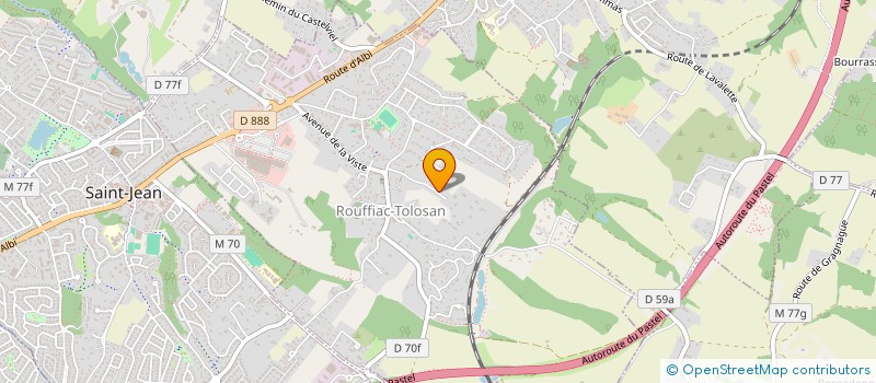 localisation de l'entreprise PARGO  ROUFFIAC-TOLOSAN