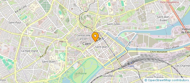 localisation de l'entreprise PARGUEL VERONIQUE ET DEVAUX SOPHIE à CAEN