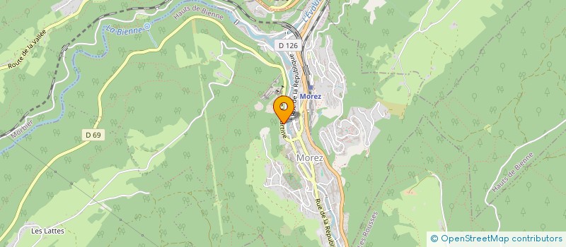 localisation de l'entreprise PARHELIE CONCEPT à HAUTS DE BIENNE