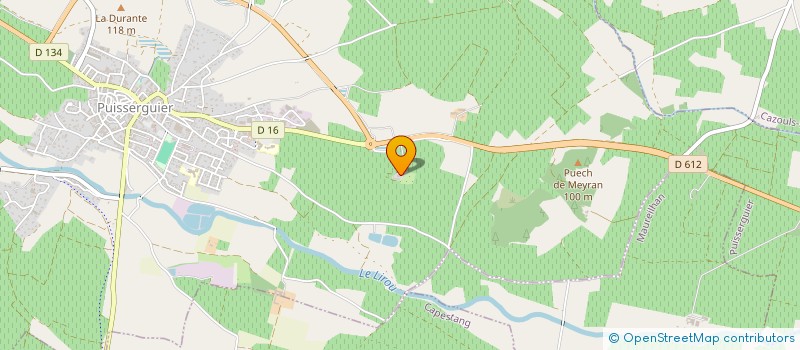 localisation de l'entreprise PARI  PUISSERGUIER