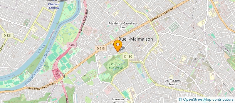 localisation de l'entreprise PARI à RUEIL-MALMAISON