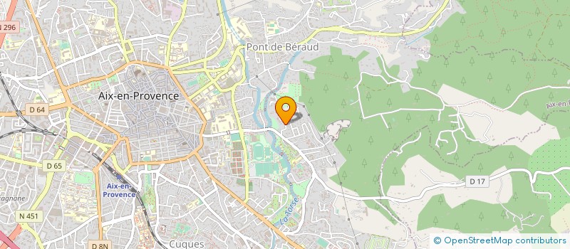 localisation de l'entreprise PARI'CIE à AIX EN PROVENCE