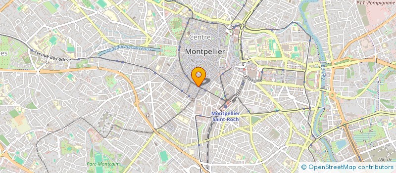 localisation de l'entreprise PARI DU JEU DE PAUME à MONTPELLIER