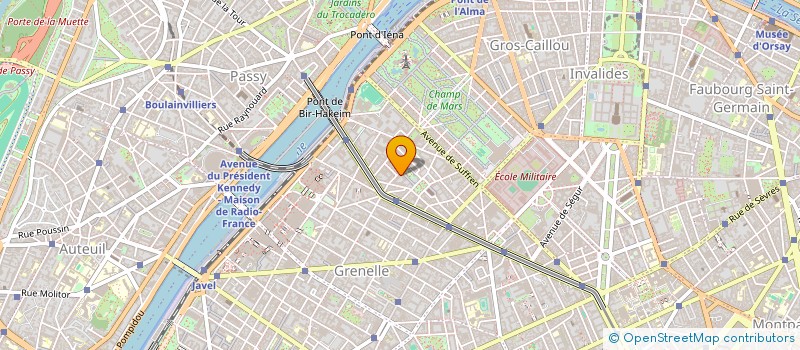 localisation de l'entreprise PARI-GRANDIR à PARIS