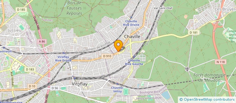 localisation de l'entreprise PARI SUR L ENFANCE à CHAVILLE